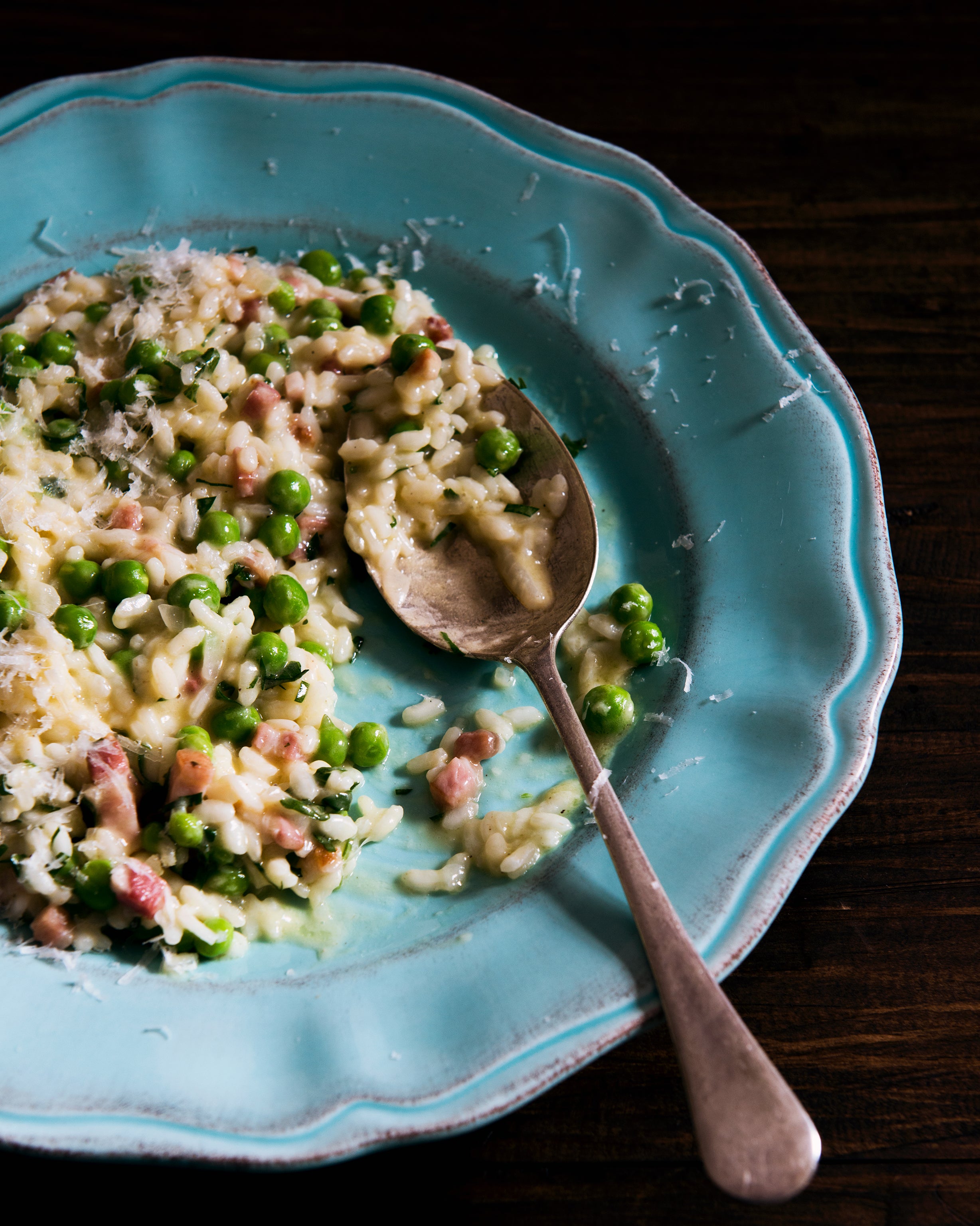 Pancetta, Pea & Parmesan Risotto